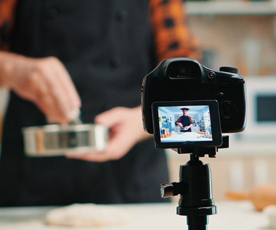 Pre-recorded video lessons