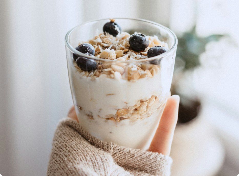 Probiotic plant based yogurt